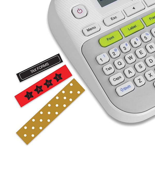 Create decorative labels with various patterns