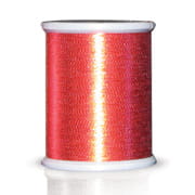 Metallic Thread Scarlet