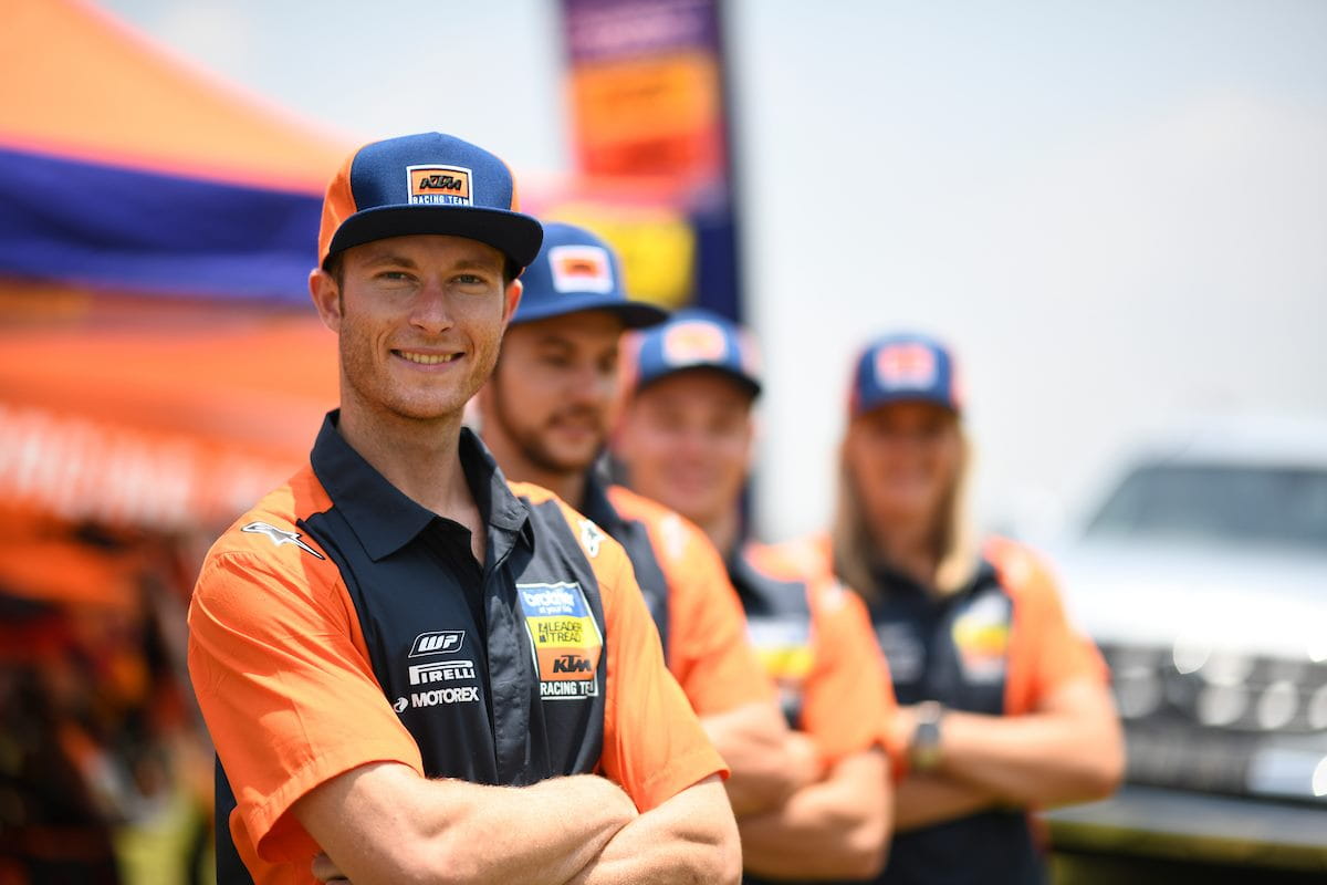 Brother co-sponsors KTM Team 2020 Jarryd Coetzee