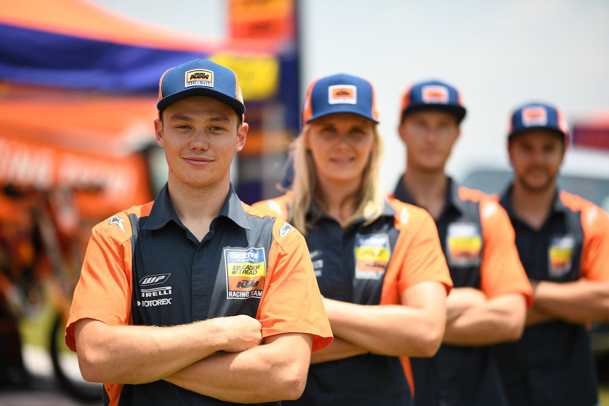 Brother co-sponsors KTM Team 2020 Bradley Cox