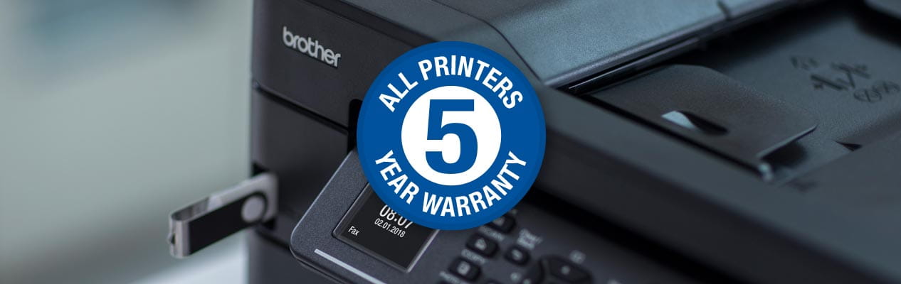 5-Year Printer Warranty