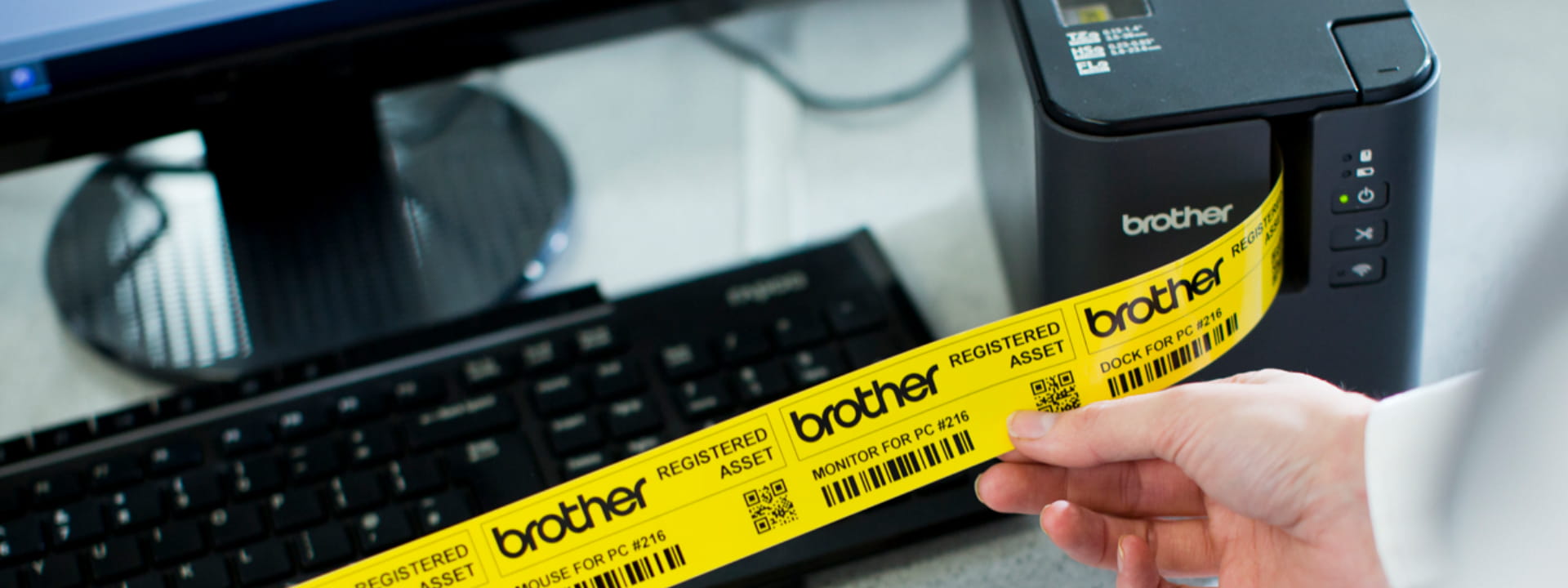 Ptouch Label Printers for home and office Brother Labelling