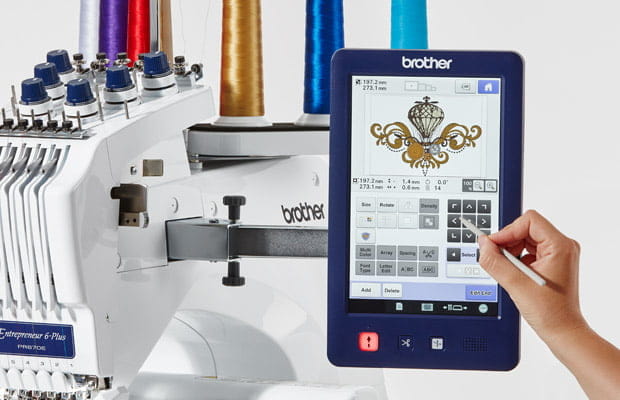 Brother Monogram Machine PR-Series embroidery machine features - Brother International South Africa