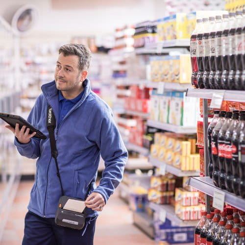 RuggedJet Mobile Label and Receipt Printers Route-Accounting-Application
