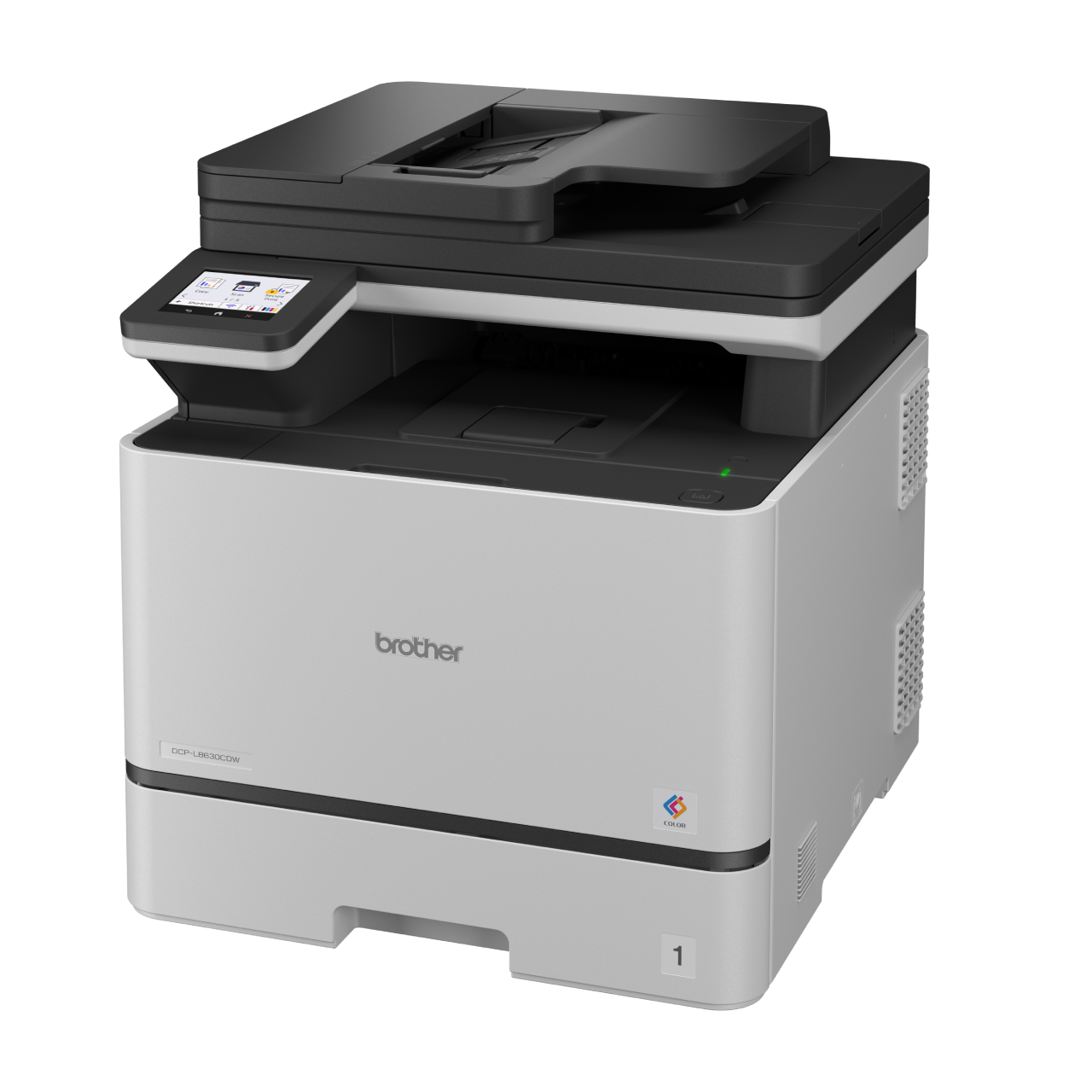 Brother DCP-L8630CDW Colour Laser Printer - Left Side View