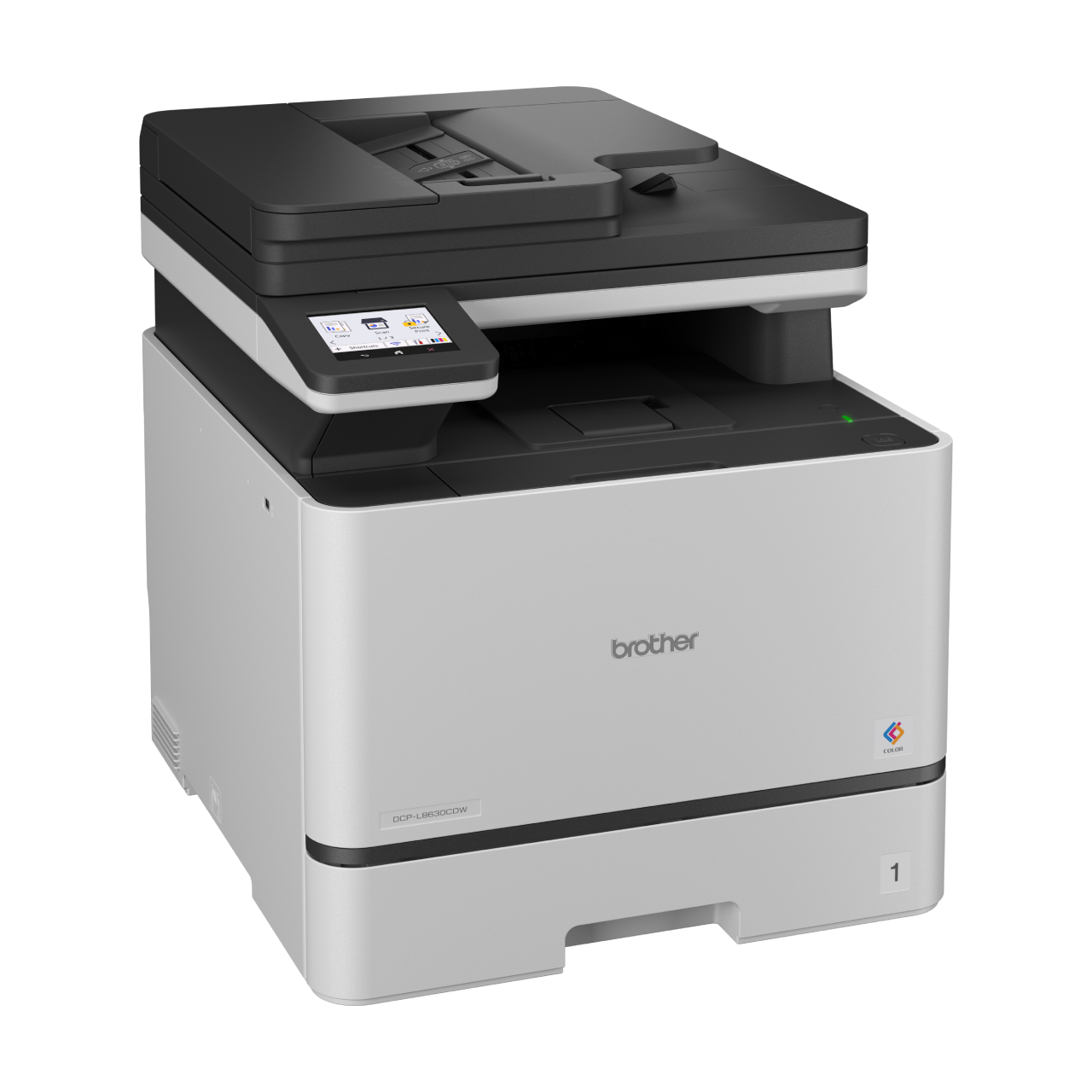 DCP-L8630CDW Colour Laser Printer - Right Side View
