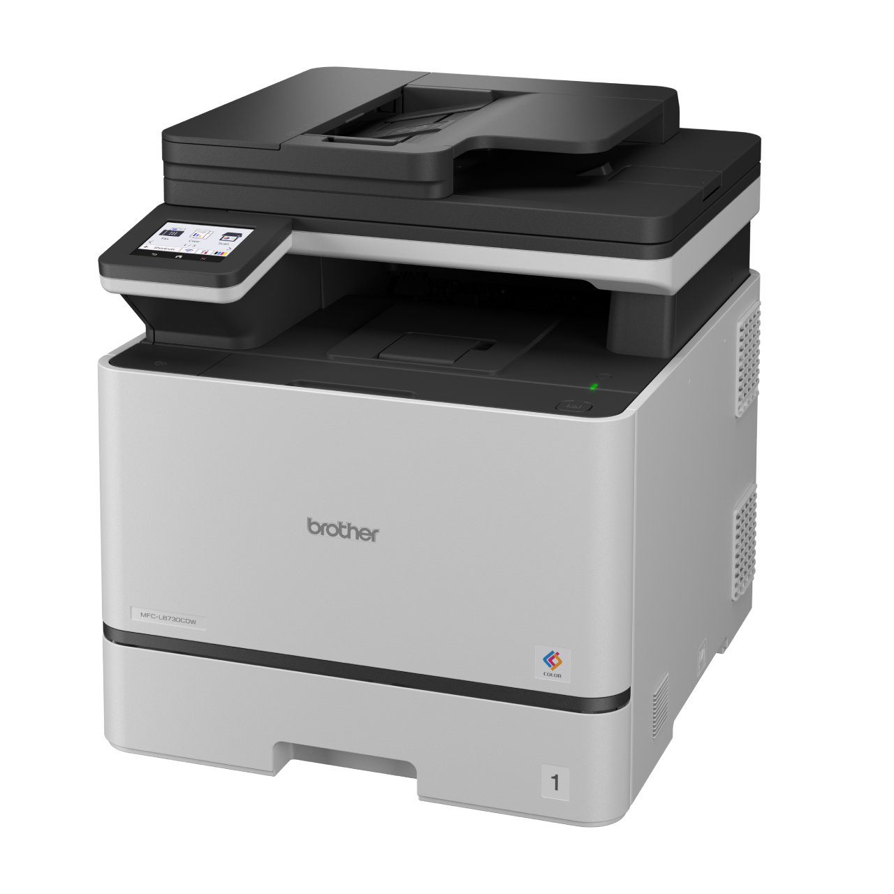 Brother MFC-L8730CDW Colour Laser Printer - Left Side View