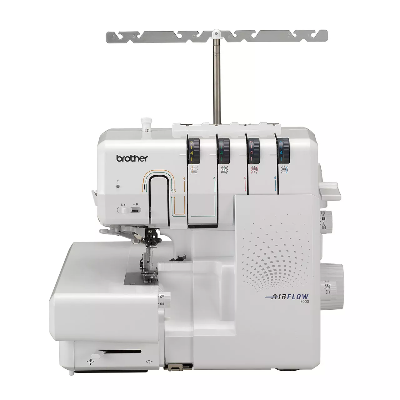 Brother AIRFLOW 3000 Overlocker Machine Front View