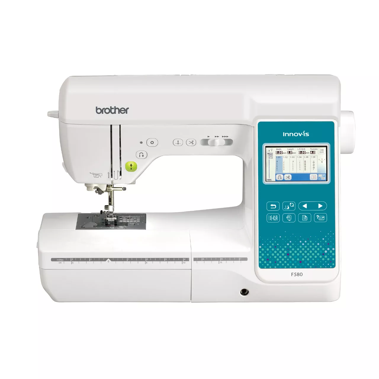 Brother Innov-is F580 Sewing, Embroidery & Quilting Machine Front View2