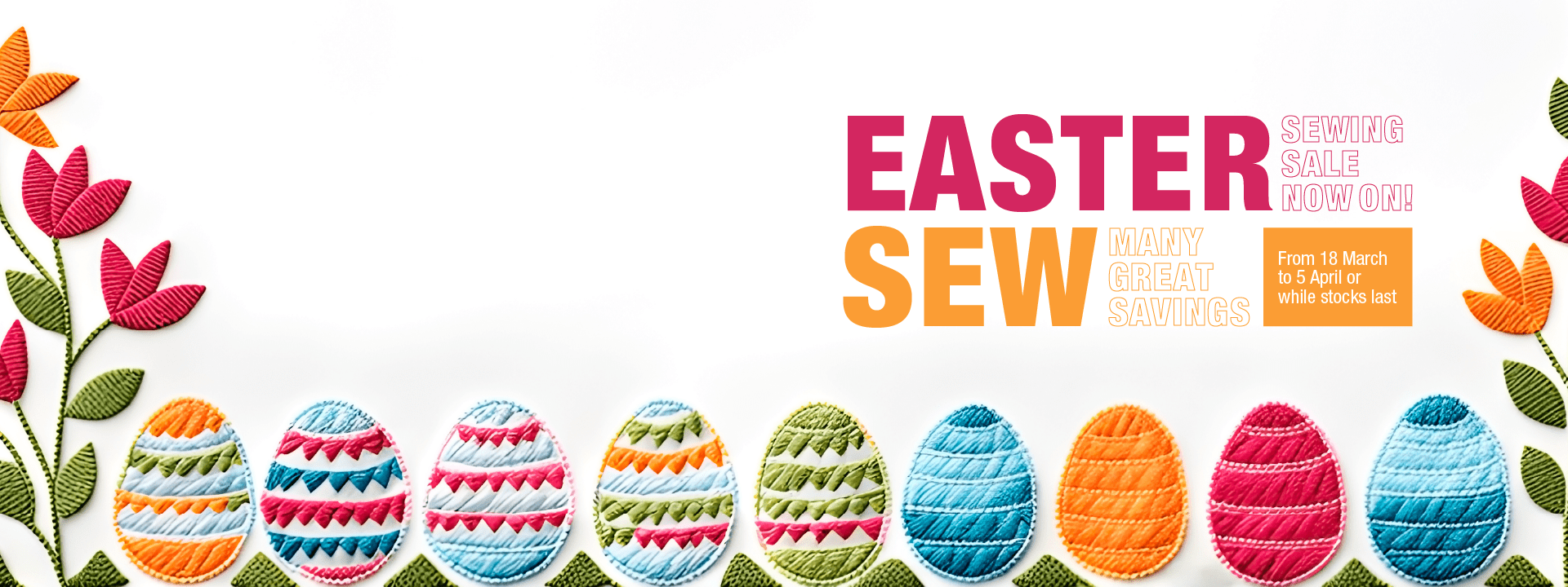 Easter 2024 Sewing Promotion Brother Sewing