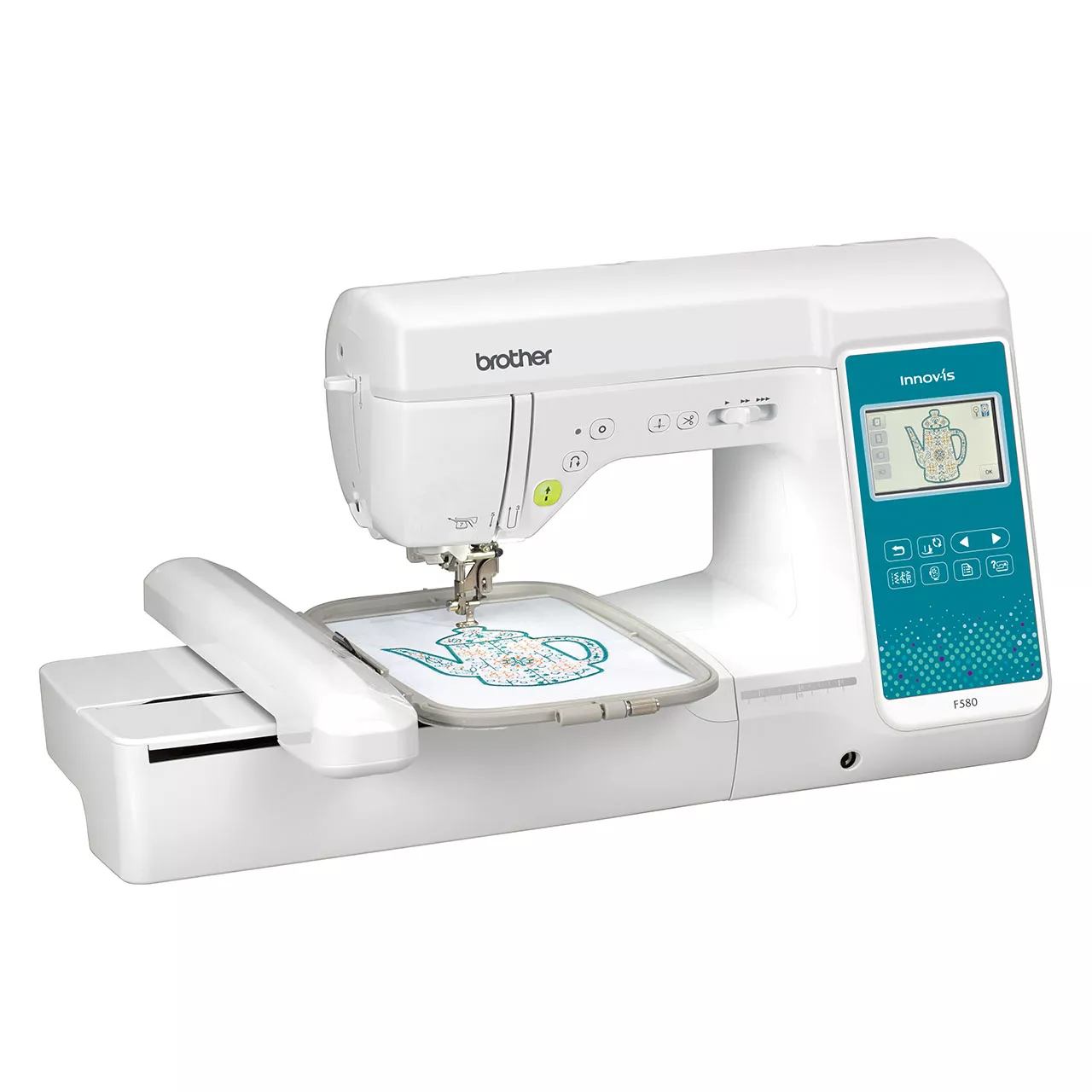 Brother Innov-is F580 Sewing, Embroidery & Quilting Machine Right Side View1