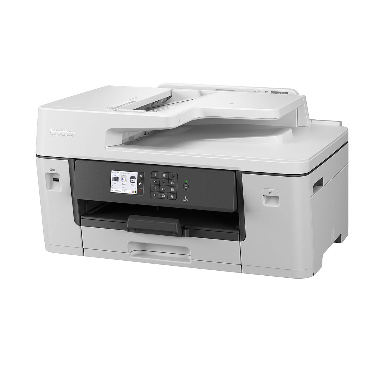 Brother MFC-J3540DW Inkjet Printer Left Side View